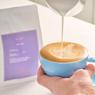 The Libra Whole Bean HalfCaf Coffee